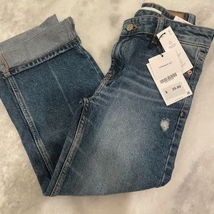 Zara NWT Girls straight fit jeans